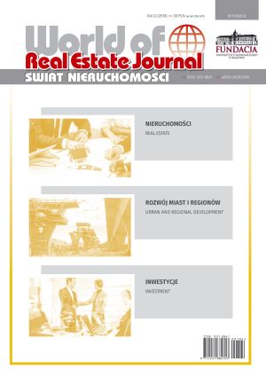 Water and Real Estate – Selected Aspects of their Interrelatedness Cover Image