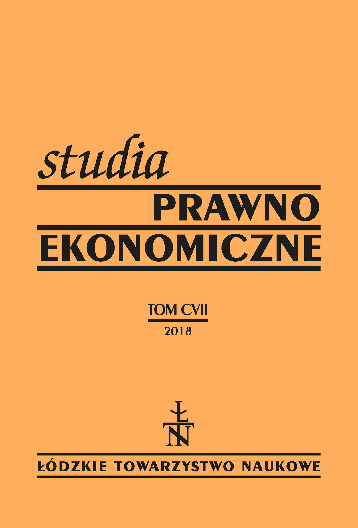 Legal Aspects of the Admission of Autonomous Cars to Traffic – a Task for the Polish Legislator. Outline of the Problem Cover Image