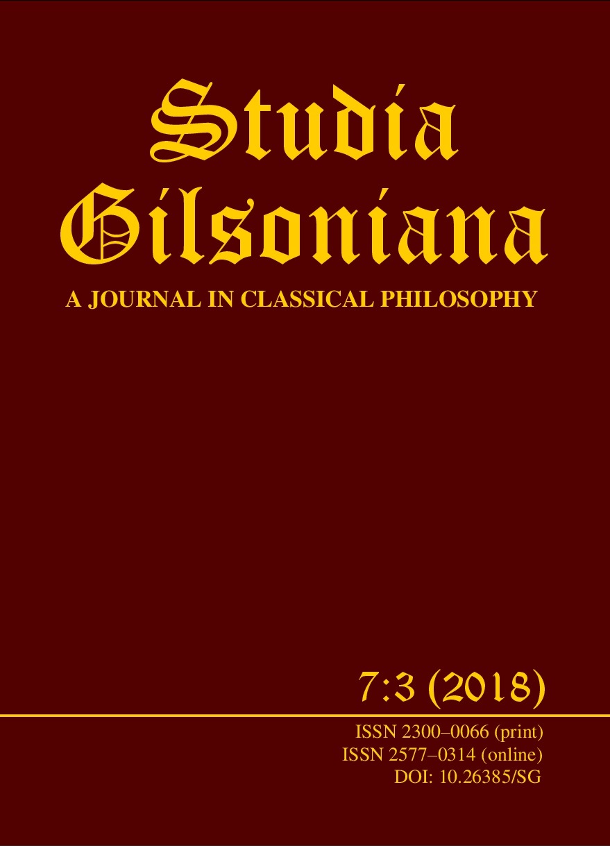 Love of Self as the Condition for a Gift of Self in Aquinas