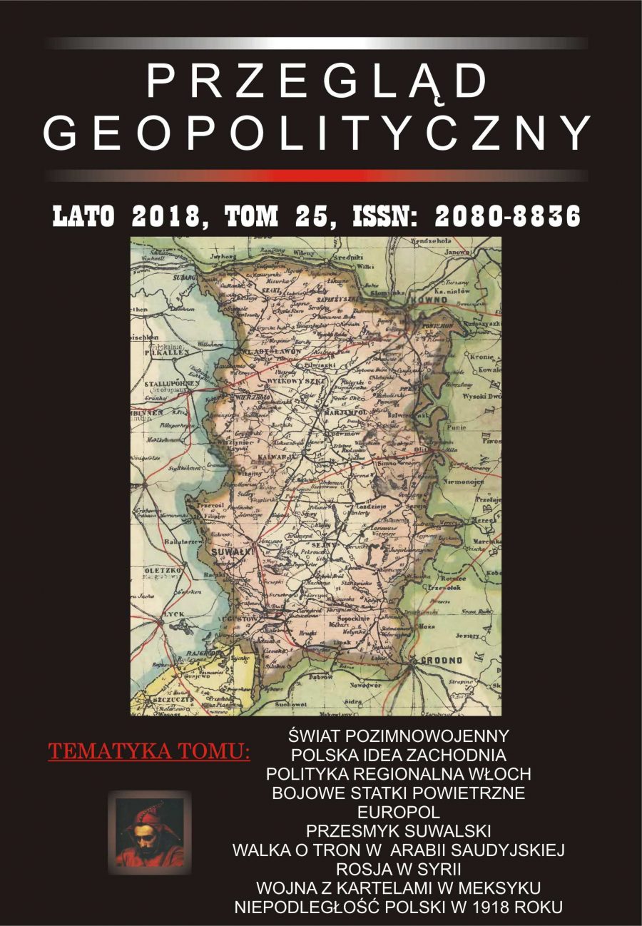 POLITICAL AND MILITARY IMPORTANCE OF THE SUWALKI GAP Cover Image