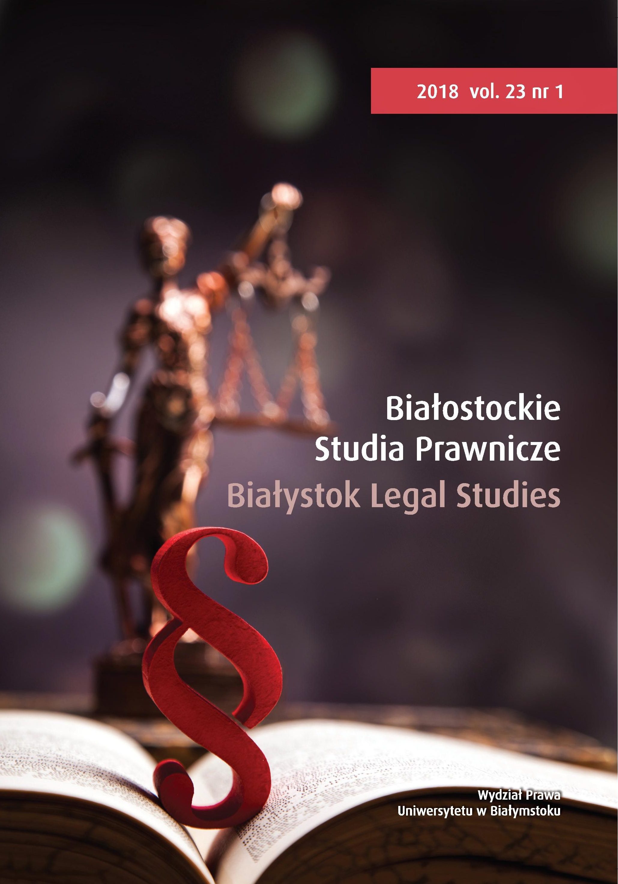 Supplement of the justifi cation of the appeal court’s judgement Cover Image