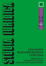 Some problems of Activity of Arbitration in Poland Cover Image