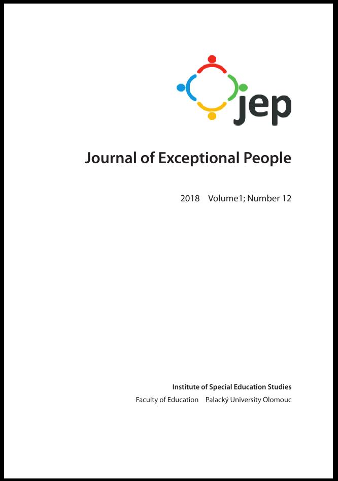 Personality centered approach to education of children with emotional and behavioral disorders:
intervention through the eyes of educational professionals from residential educational facilities Cover Image