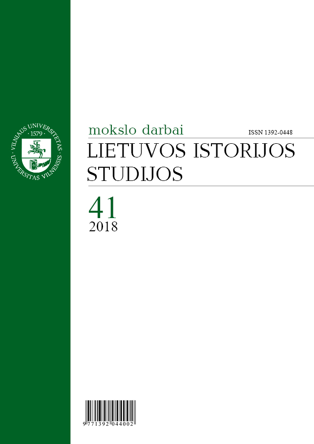 FRIARIES AS THE CRADLE OF THE PROFIT ECONOMY IN THE EARLY MODERN URBAN SOCIETY IN EASTERN AND CENTRAL EUROPE? A CASE OF THE FRANCISCANS IN THE 17–18TH CENTURY VILNIUS