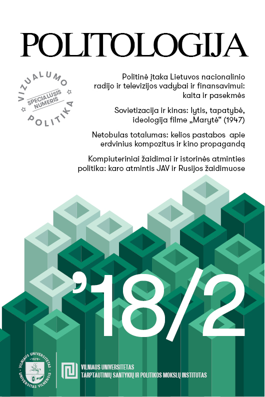 POLITICAL INFLUENCE ON THE MANAGEMENT AND FINANCING OF THE LITHUANIAN NATIONAL RADIO AND TELEVISION: SHIFTS AND CONSEQUENCES Cover Image