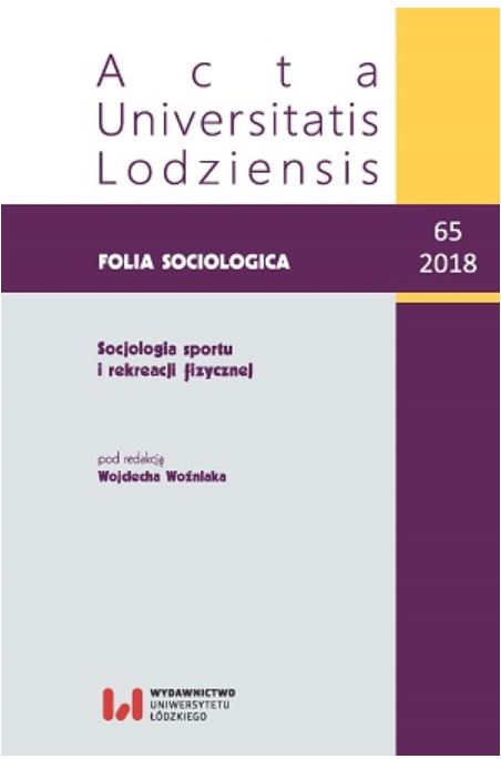 Polish Sport Federation. Draft from sociology of organization Cover Image