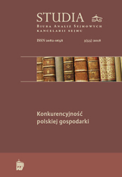 Inflow of foreign direct investments in Poland in 2005–2016 versus competitiveness of Polish economy Cover Image