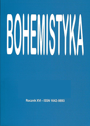 Czech novel at the time of the »friends of freedom« Cover Image
