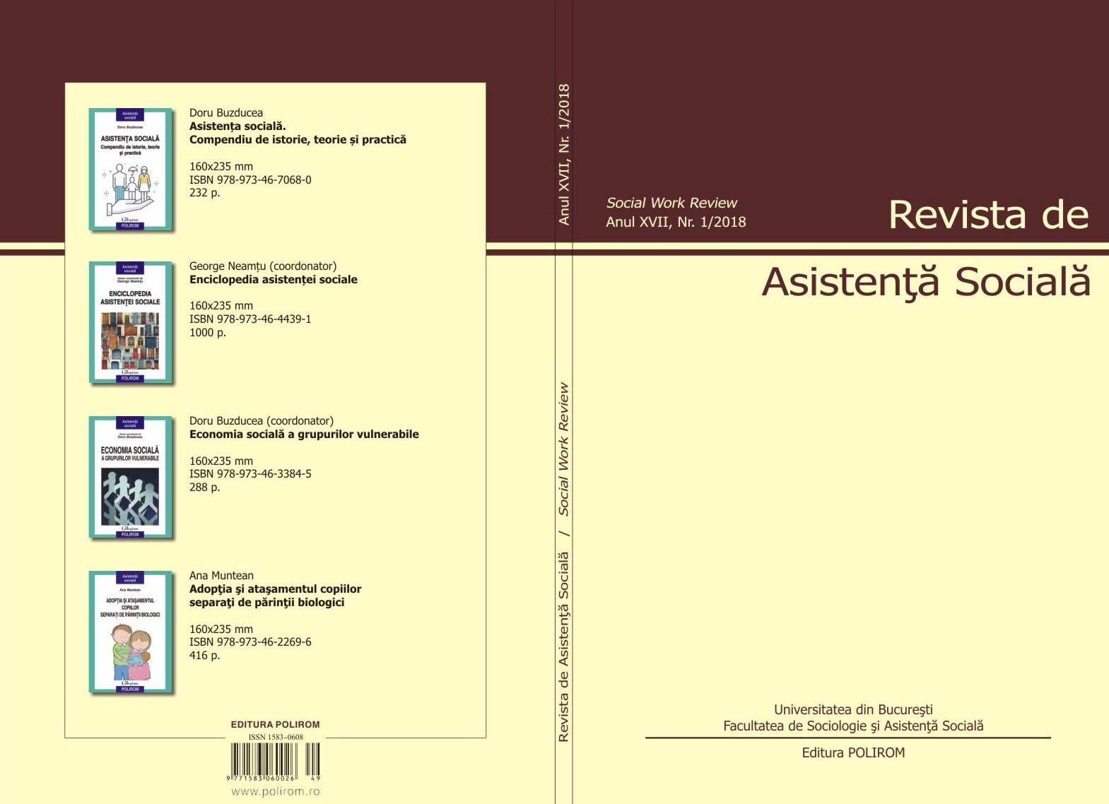 The inventory of community resources and strategies for collecting social data. Case study in urban Iasi community Cover Image