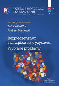 National Policy as an Element Shaping the Security of the Country – a Casus of Modern Ukraine Cover Image
