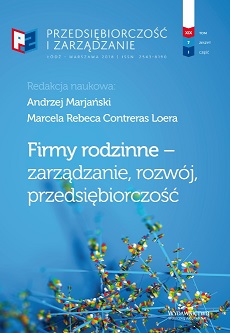 Współpraca firm rodzinnych z instytucjami otoczenia biznesu w aspekcie absorpcji wsparcia w ramach perspektywy finansowej 2014–2020 – analiza wyników badań ankietowych