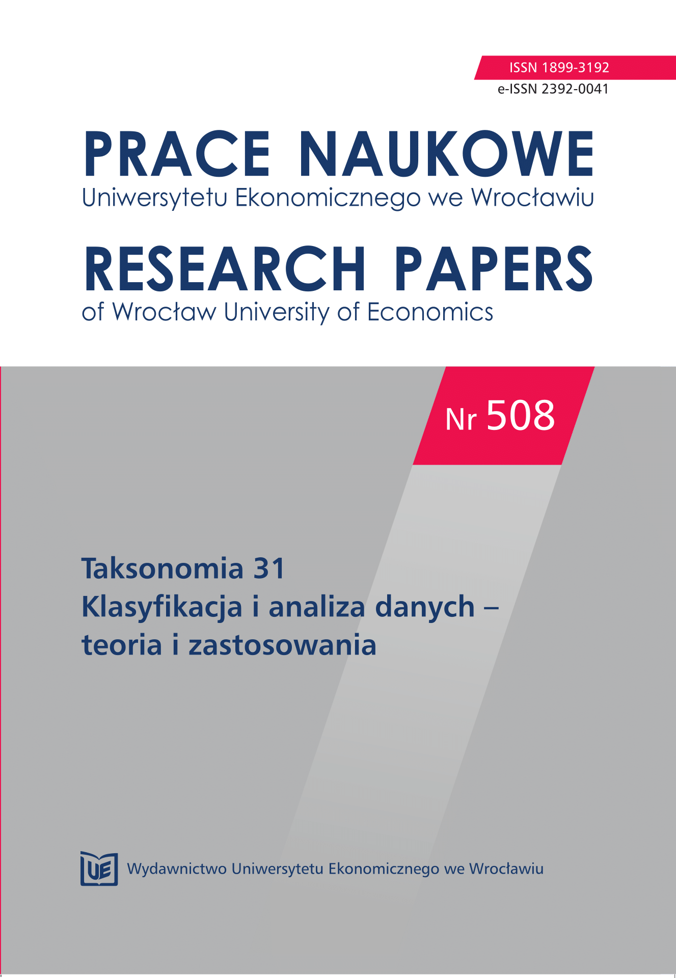 Identification of households’ welfare in the light of selected needs Cover Image