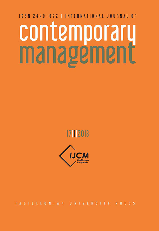 Sub-Disciplines in Management Sciences: Review of Classifications in Polish and Worldwide Research Practice Cover Image
