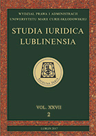 Commentary on the Judgment of the Appellate Court in Wrocław of November 22, 2017 (II AKa 341/17) Cover Image