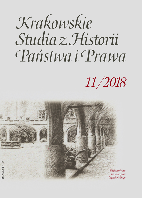 Przedmiot historii doktryn polityczno-prawnych w świetle analizy prakseologicznej. Propozycja narzędzia badawczego