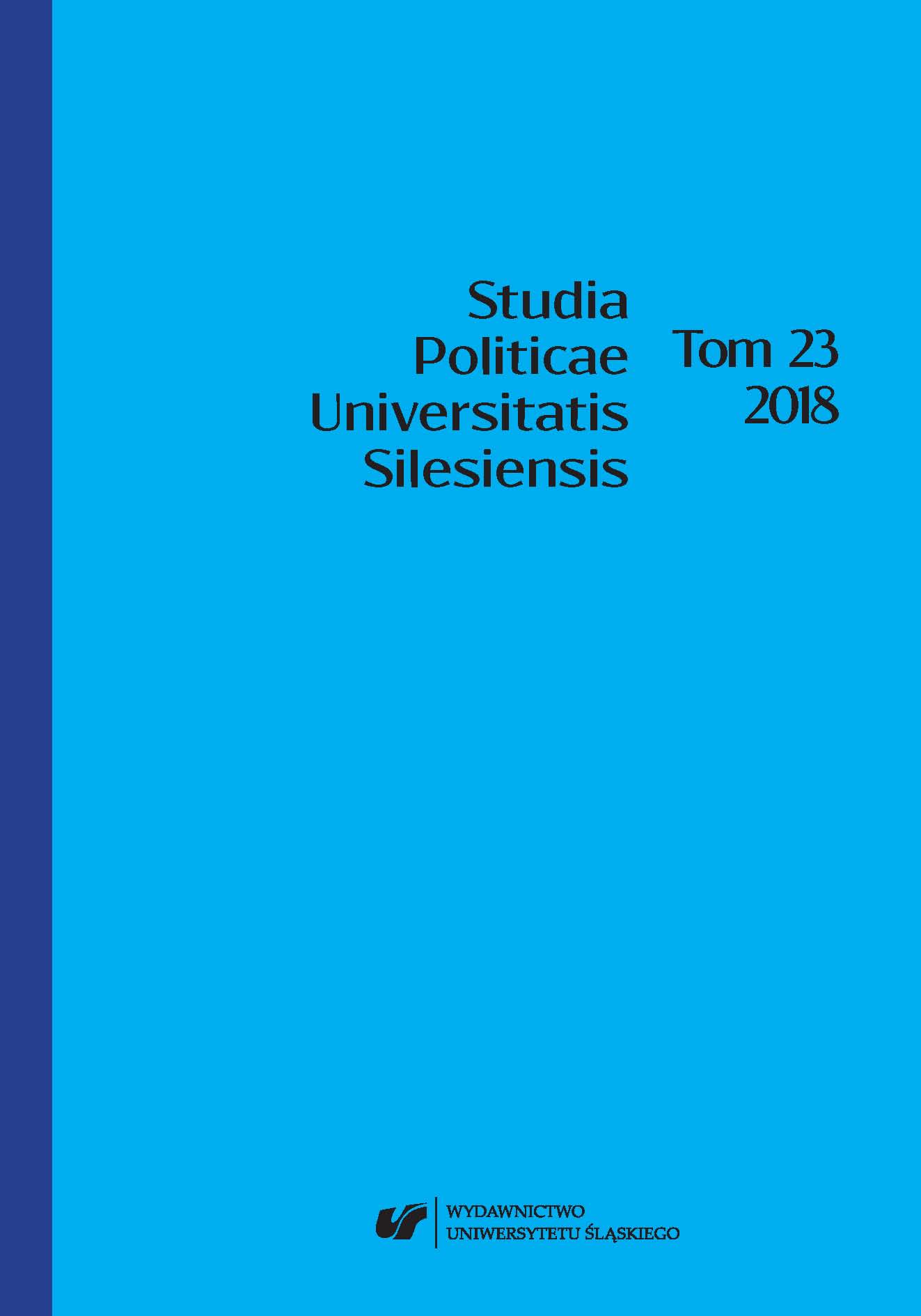 Change in the balance of power in the Middle East region in the 21st century. Selected aspects Cover Image