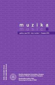 Father Branko Marić, ethnomusicologist – Attempt to percept Bosnian-Herzegovinian melody through the prism of (Western Europian) music theory Cover Image