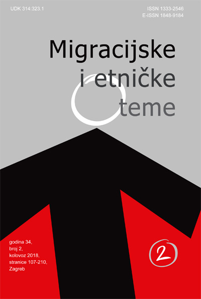 Demogeographic Development of the Croatian Borderland 2001 – 2011 Cover Image