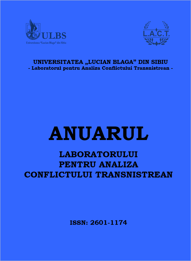 TEMA TRANSNISTREANĂ ÎN CARTEA LUI CORNELIU FILIP, REPUBLICA MOLDOVA – PRIZONIERĂ A GEOPOLITICII ÎNTRE BRUXELLES ȘI MOSCOVA, EDITURA AGATA, BOTOȘANI, 2018