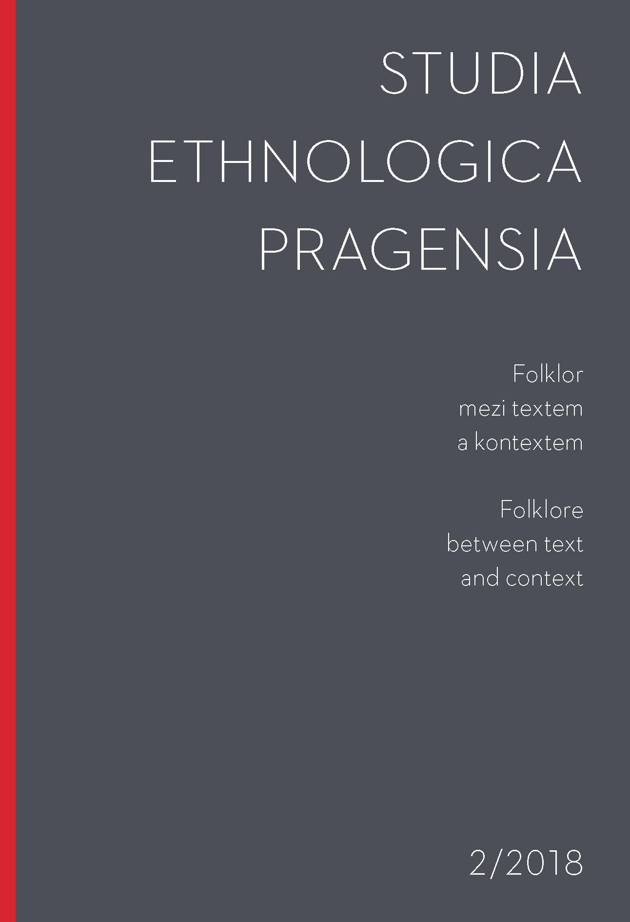 Perspectives on Contemporary Legend. 36th International Conference of the International Society for Contemporary Legend Research, Brusel, 5. — 9. 6. 2018 Cover Image