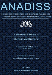 Rhetoric and discourse. Presentation Cover Image