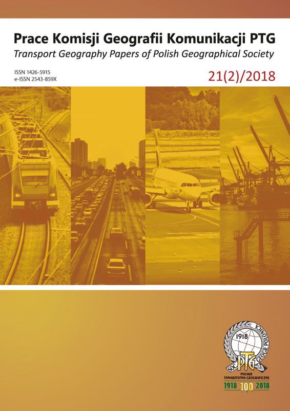 Internode regional rail connections on the example of the Opole province Cover Image