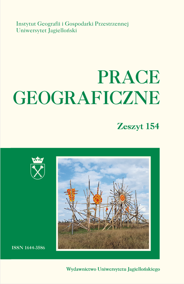 Spatiotemporal distribution of visitors on the summit  of Śnieżka in 2015 Cover Image