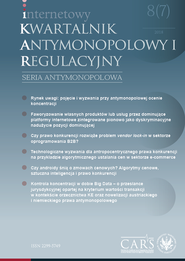 Do Androids Dream of Price Fixing? Pricing algorithms, artificial intelligence, and competition law. Cover Image