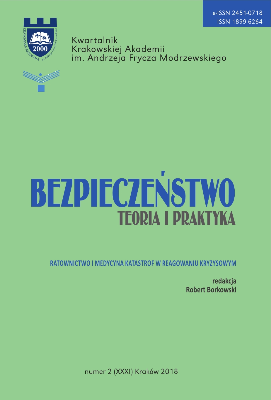 Problematyka agresji wobec ratowników medycznych w zespołach ratownictwa medycznego