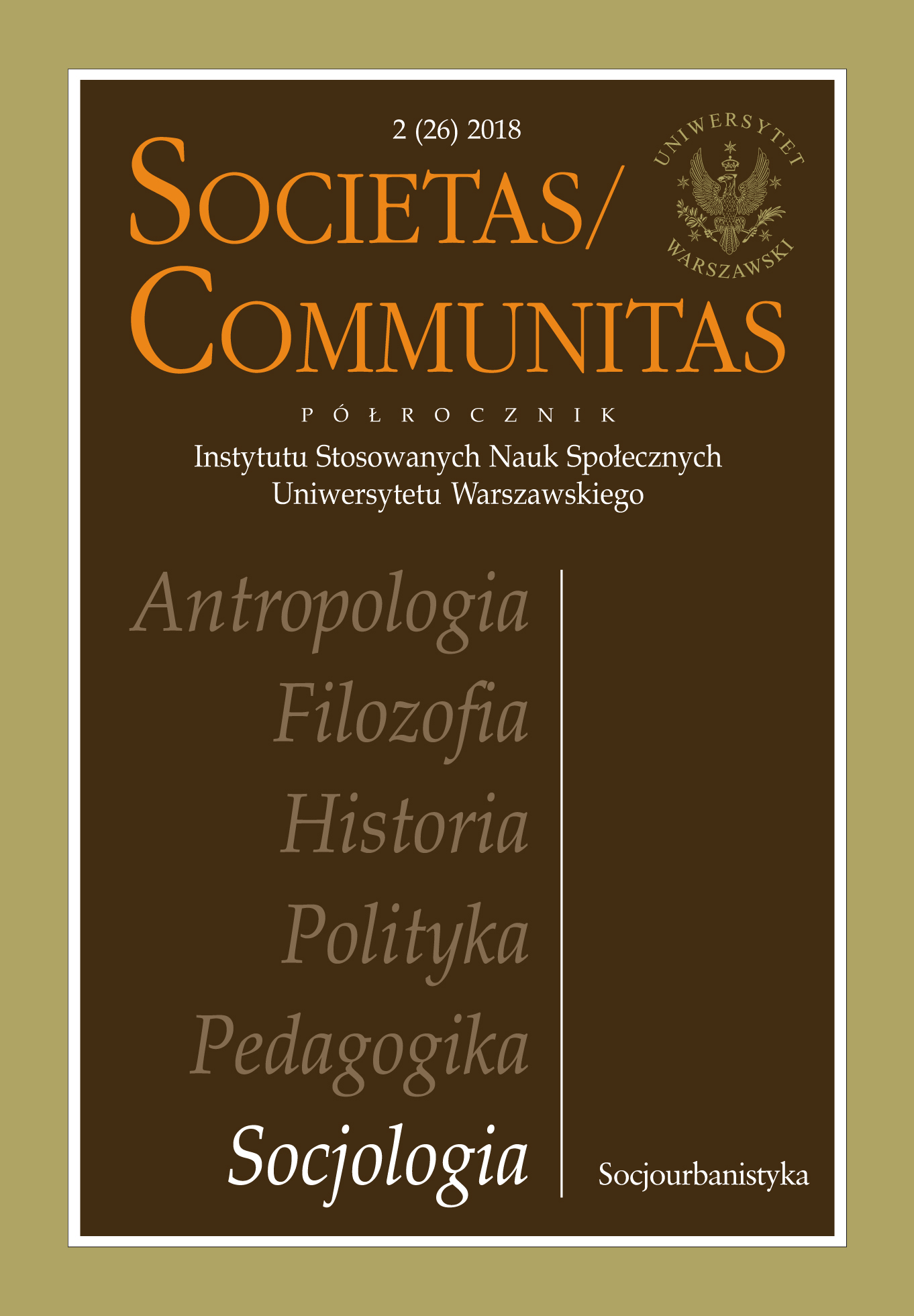 Self-Governing Local Community. A Small Town as an Example of the Tradition and Everyday Life of Civil Society Cover Image