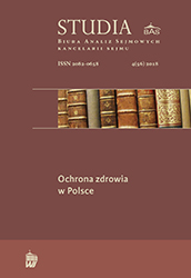 Selected legal and ethical principles for the healthcare system in Poland Cover Image