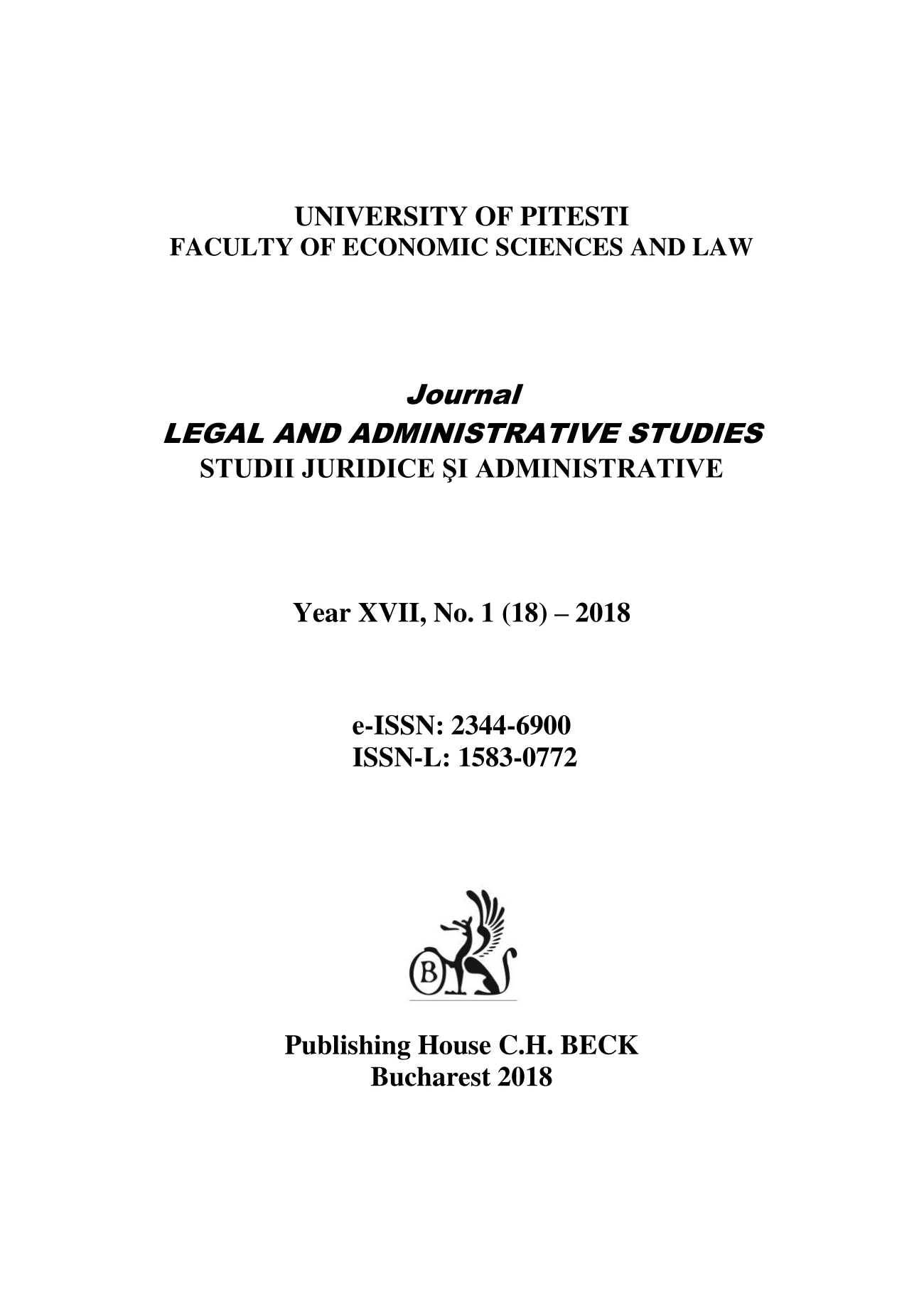 LAW, TRADITION AND NON-DISCRIMINATION. THE OPPORTUNENESS OF MODIFYING ARTICLE 48 OF THE ROMANIAN CONSTITUTION Cover Image