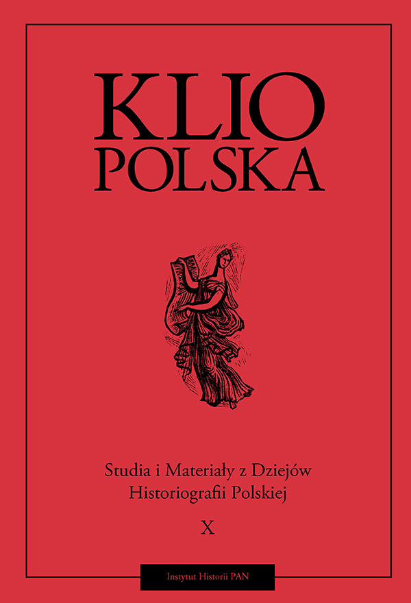 „Katedra” i „kazalnica”: poszukiwanie antropologicznego wymiaru pesymizmu krakowskiej szkoły historycznej (na przykładzie Waleriana Kalinki)