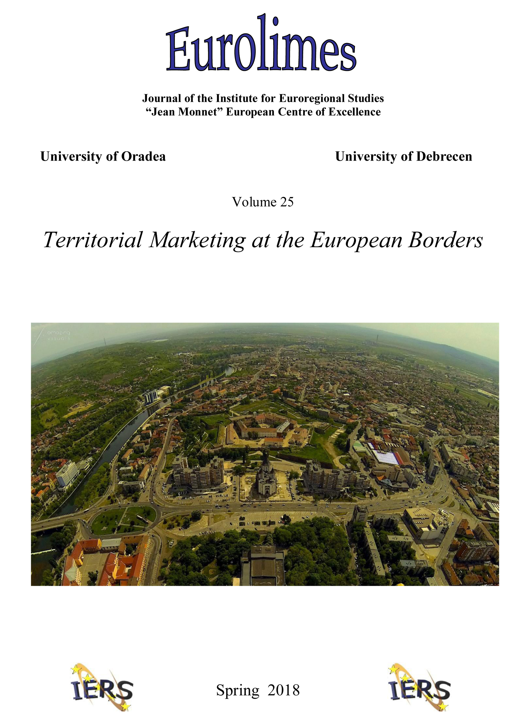 Branding a Border City: the Territorial Marketing Strategy of the City of Oradea Cover Image