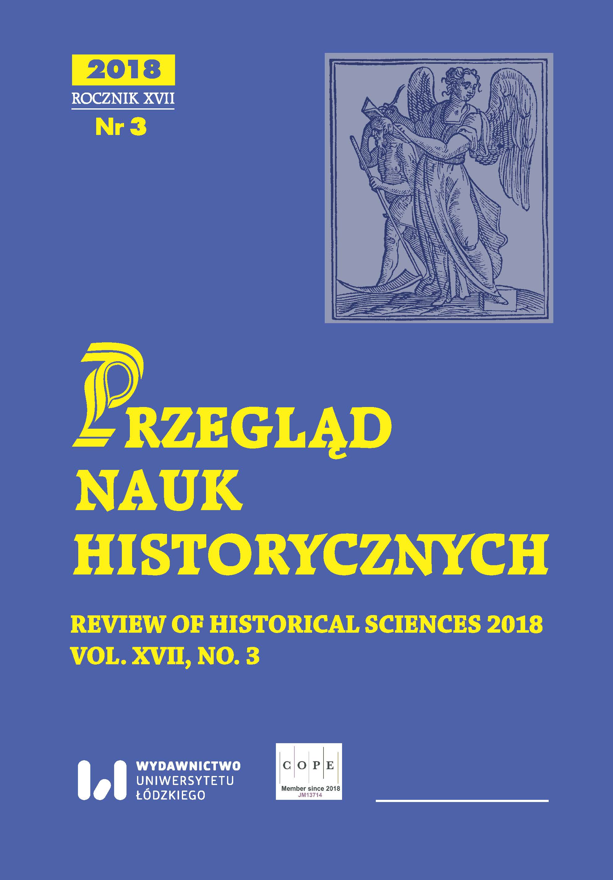 How did Cracow welcome the Archduchess? Wedding and coronation ceremonies of Anne of Austria and Sigismund III Vasa in 1592 Cover Image