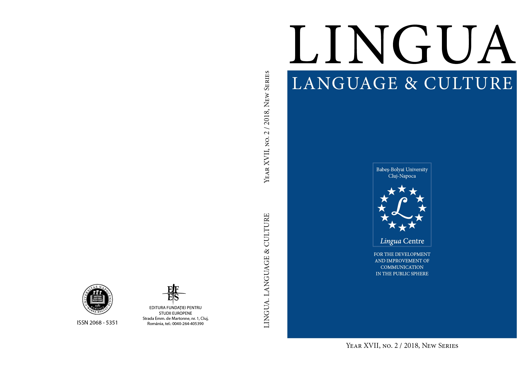 Business Communication as a Target-Oriented Marketing Method of the Economy.
A Possible Comparative Study between German and Australian Development Lines Cover Image