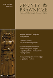 Control and supervision over civil special services in Poland between 1990 and 2016 Cover Image