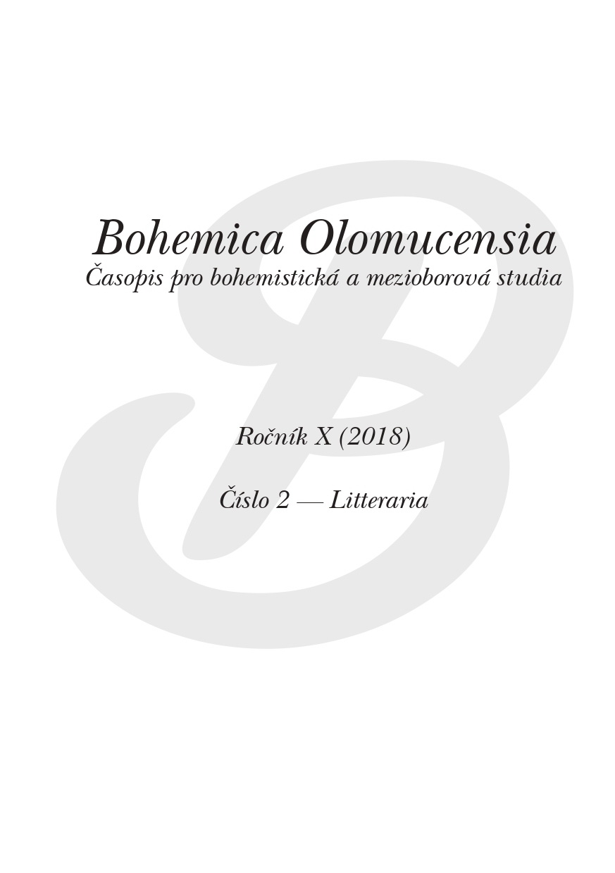 Růžena Jesenska’s impressionistic and luministic world of poetry Cover Image