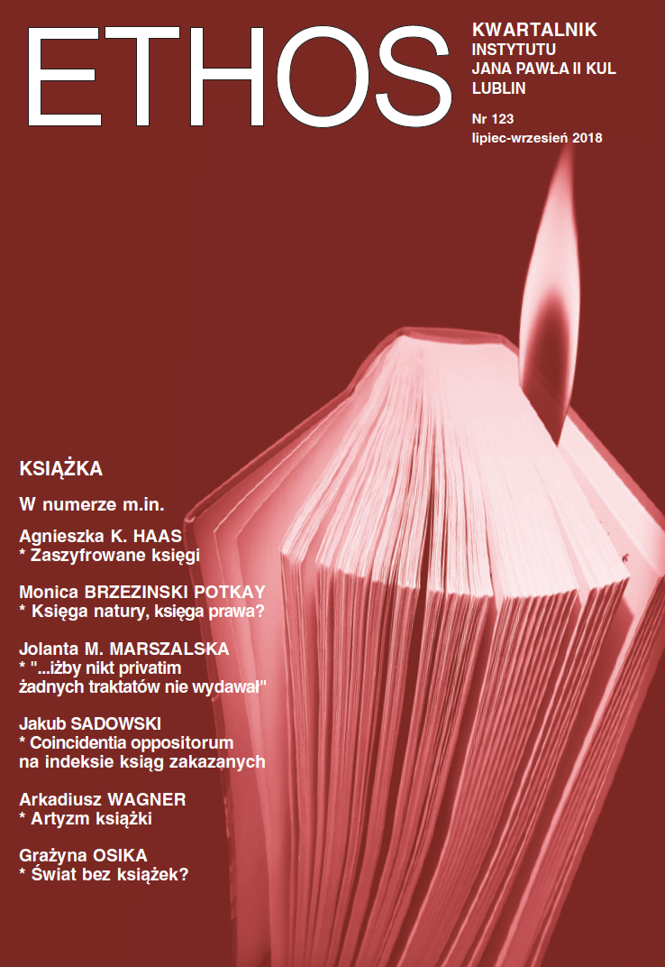 “...so that no one will publish any treatises privatim.”
Censorship of Prints in Arian Congregations in the Polish Lithuanian Commonwealth in the 16th and 17th Centuries Cover Image