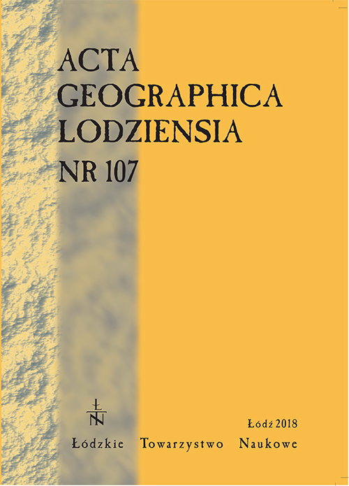 Environmental location factors of selected strongholds in central Western Poland Cover Image