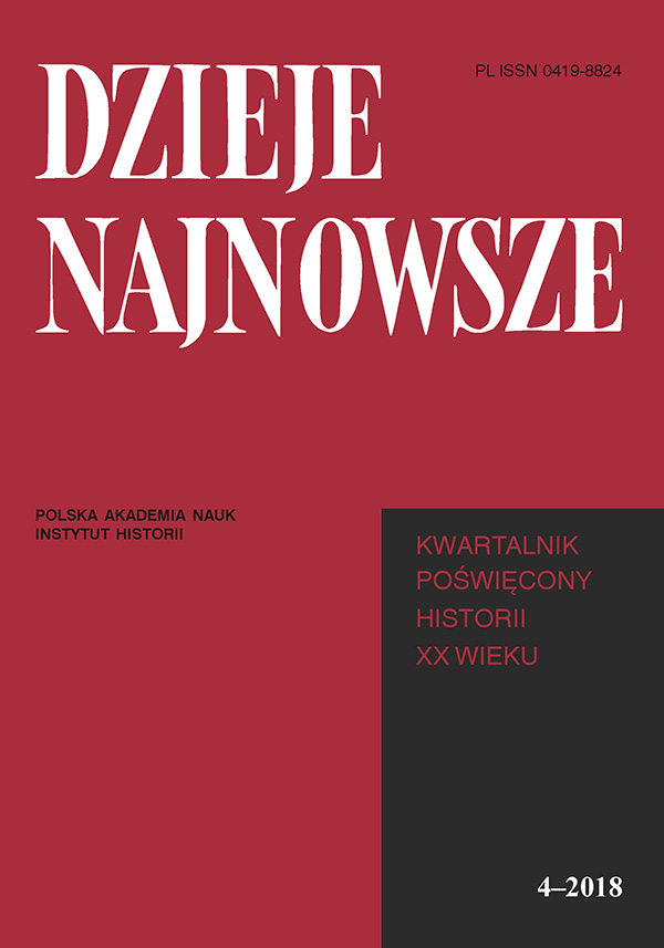 Office of Public Security in Poznań in the years 1945-1954. Establishment - structure - operational activity Cover Image