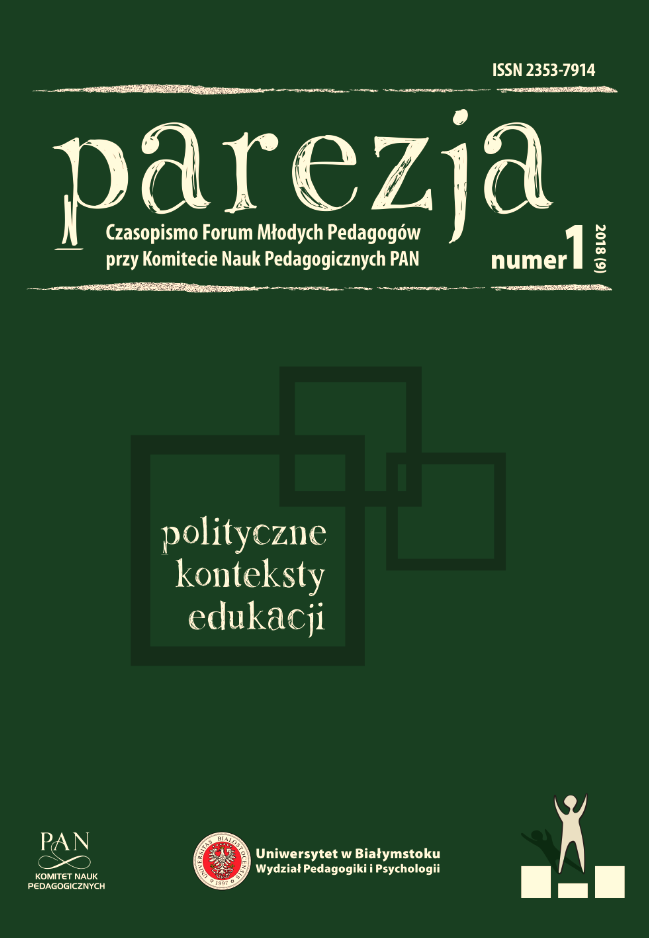 The Ontologies of the Political, The Politics of Identification. Prof. Tomasz Szkudlarek’s conversation with dr. Karolina Starego. Cover Image