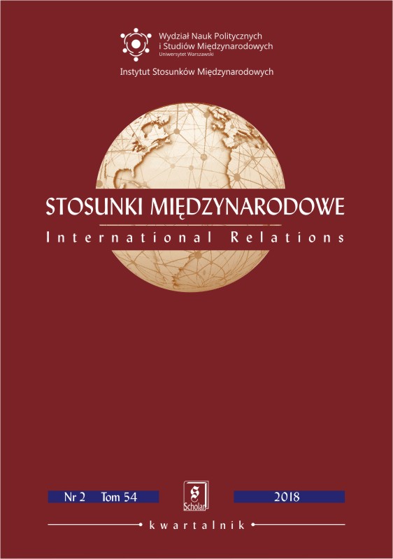 Report of the international scientific conference “Good Neighbourhood Treaties of the Republic of Poland after 1990. Good Neighbourhood and the Challenges of Migration”, Warsaw, 22 February 2018 Cover Image