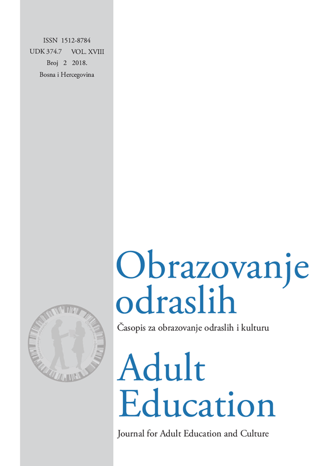 Bibliografija časopisa ''Obrazovanje odraslih'': 
Časopis za obrazovanje odraslih i kulturu (2001-2018)