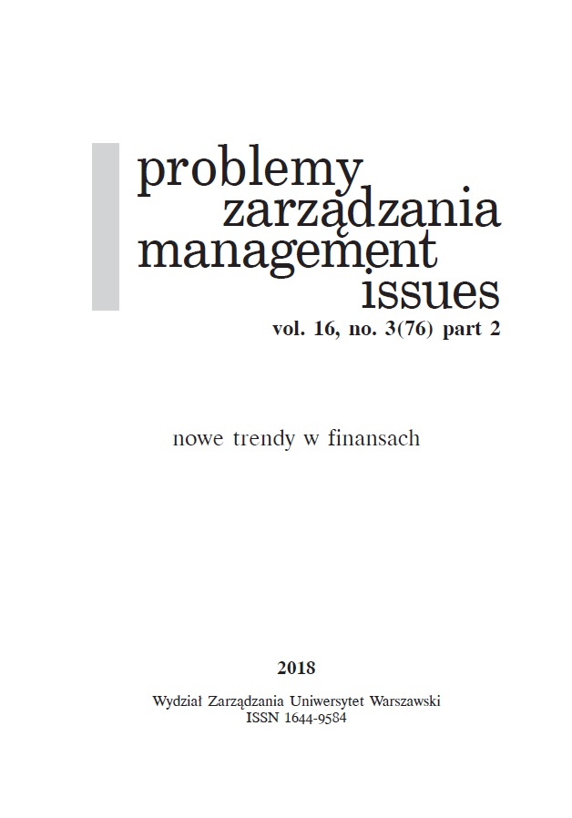 Emerging and Mature Markets – Behaviour of Low-Frequency Liquidity Measures. The Case of the German and Polish Stock Markets Cover Image