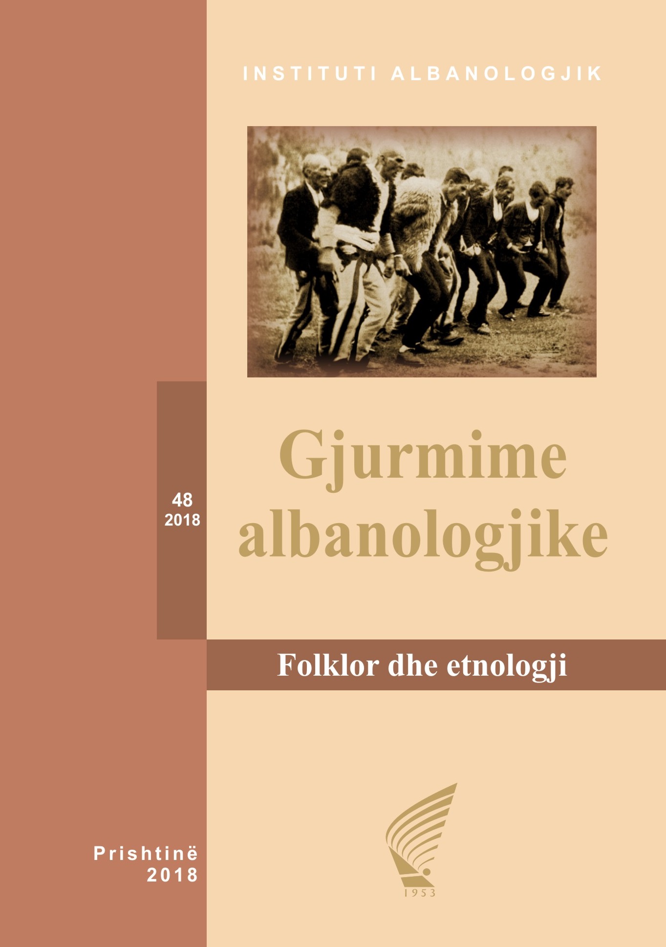 SCIENTIFIC CHRONICLE OF THE ACTIVITIES OF THE ALBANIAN INSTITUTE OF FOLKLORE AND ETHNOLOGY FOR 2018 Cover Image