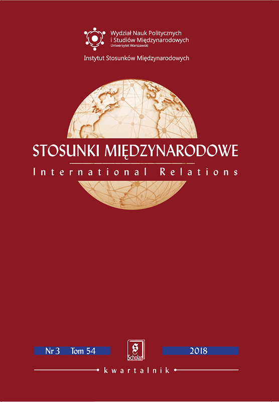 Aktywność uczestników procesu budowania pokoju na przykładzie Unii Europejskiej i Stanów Zjednoczonych Ameryki