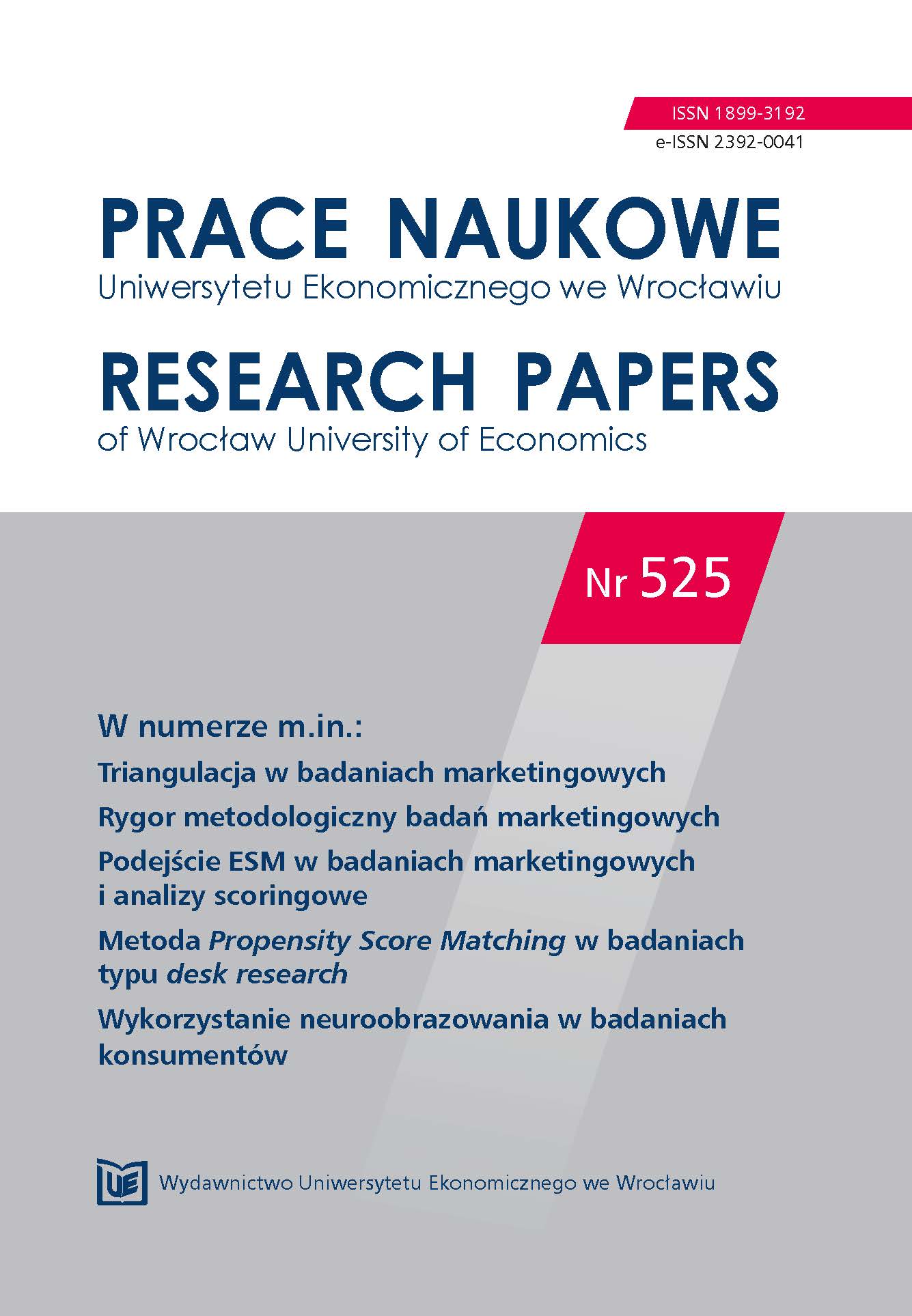 Innovativeness of research services in Poland vs. their efficiency for customers Cover Image