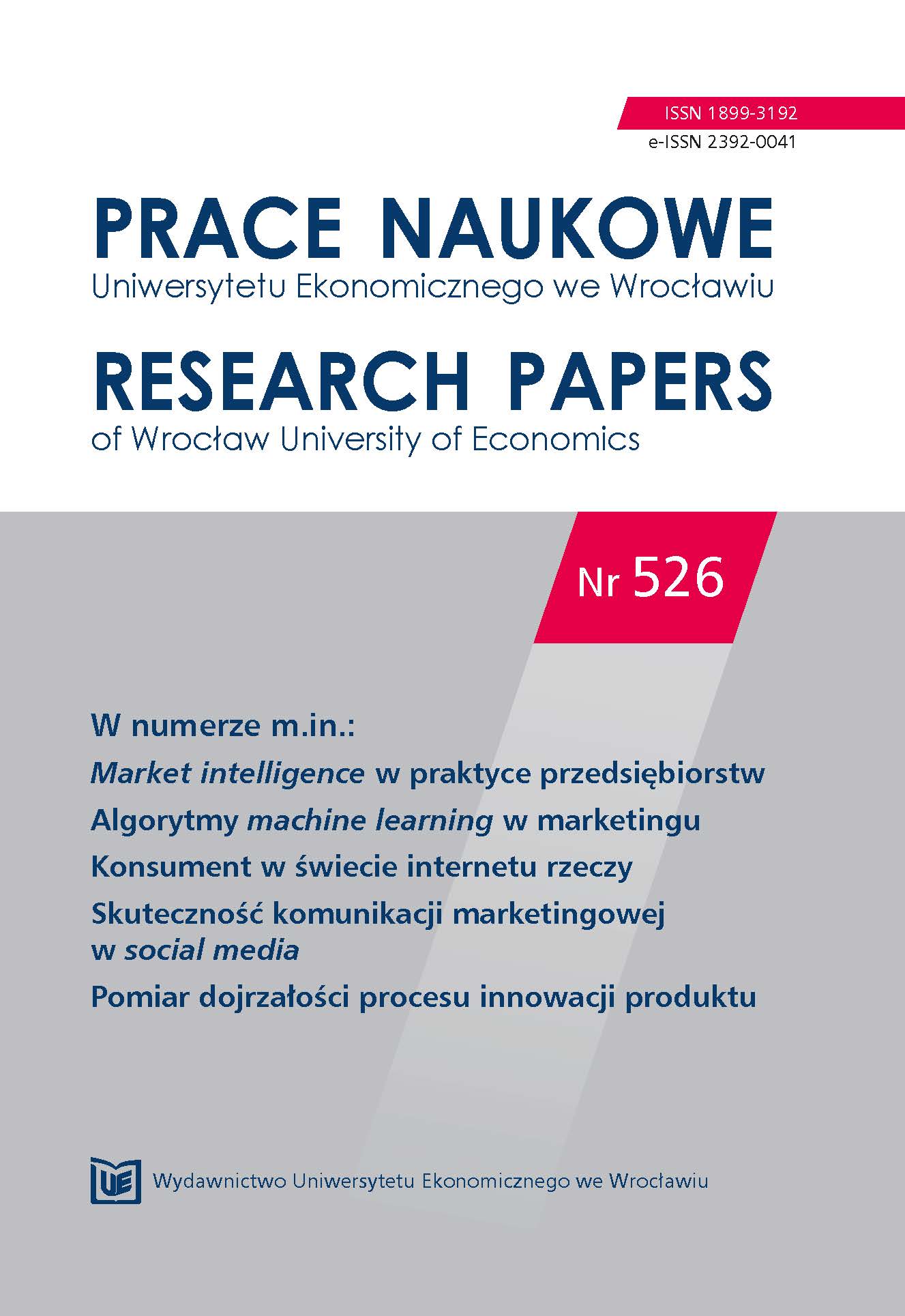 The maturity measurement of the product innovation process – conclusions from the implementation of empirical research Cover Image