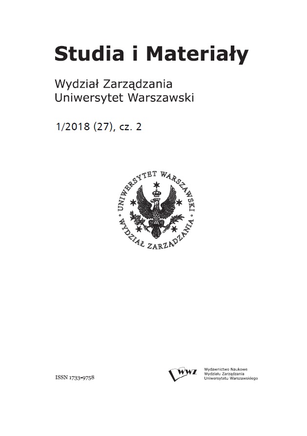 Implementation of International Auditing Standards in Polish Medium and Small Auditing Companies Cover Image